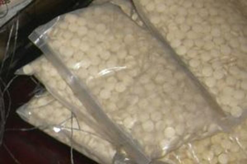 The seized Captagon tablets weighed over 104kg.