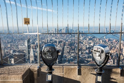 Prepare to be humbled by views from the Empire State Building Observatory. Photo: Julienne Schaer/NYC & Company