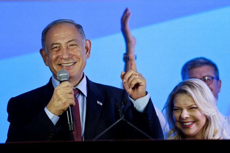 Benjamin Netanyahu has pledged to form a 'strong, stable and national' government. Reuters