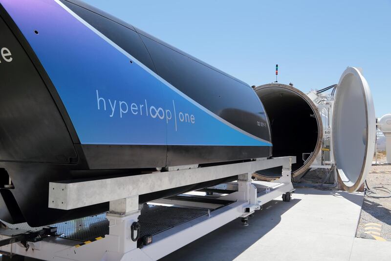 The UAE and wider Middle East is well placed to take advantage of disruptive technology such as hyperloop trasportation. Courtesy Hyperloop One