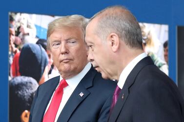 Donald Trump has apparently caved in to Recep Tayyip Erdogan on Syria more than once. Reuters