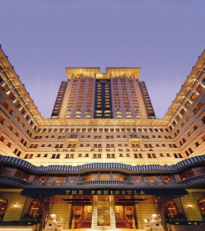 The Peninsula Hong Kong. Courtesy Peninsula hotels