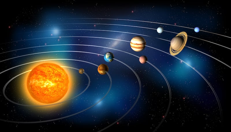 The solar system. Getty Images