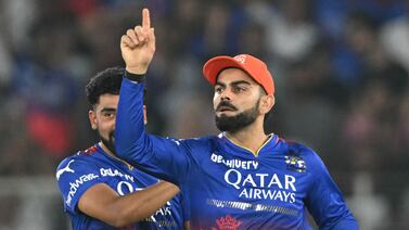 Virat Kohli was brilliant with the bat and played a crucial role in taking Royal Challengers Bengaluru to the IPL playoffs. AFP