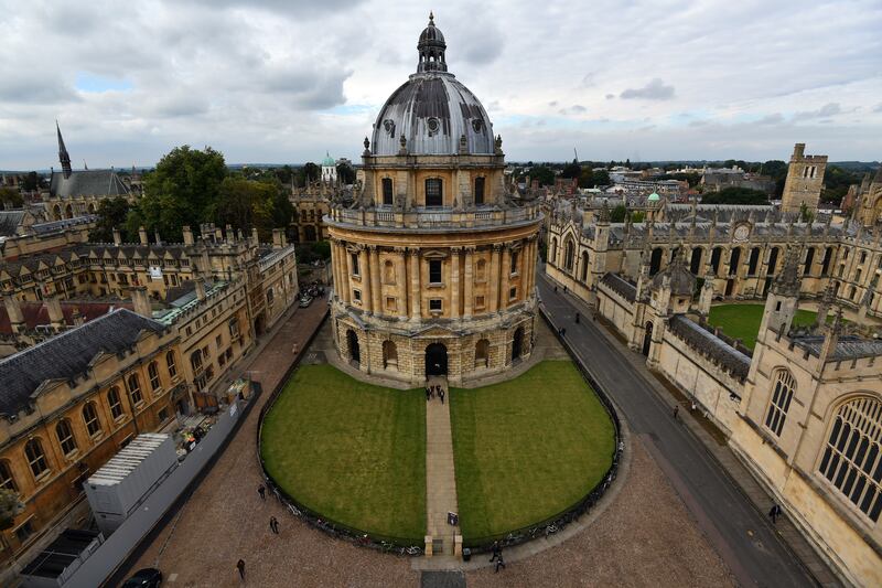 University of Oxford has retained its top place in the world university rankings. Getty Images