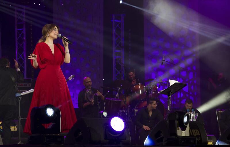 Yara at the Mawazine Festival. Photo by Wahid Tajani 