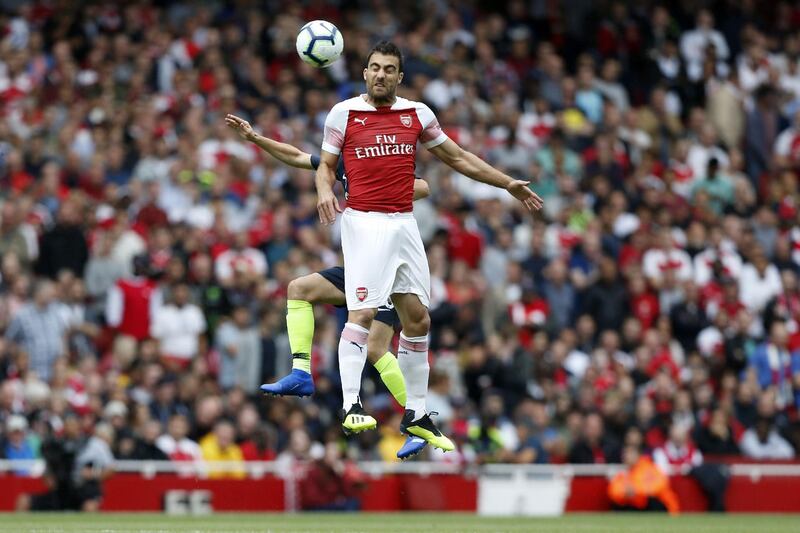 Sokratis - Arsenal. Like Torreira, his first task couldn't have been trickier. Started at the heart of the defence and came out of the match with his reputation still in tact unlike many who have been torn apart by rampant City. AFP