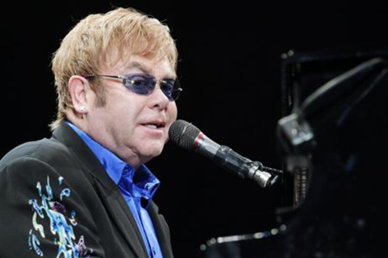 Elton John performing in Sydney, Nova Scotia, last September. Steve Wadden / Cape Breton Post / The Canadian Press / AP Photo