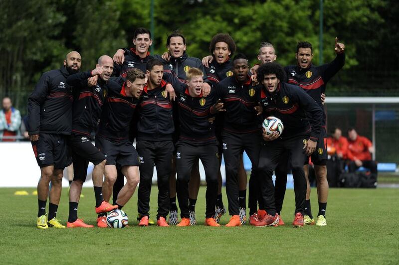 The Belgium team is a nice blend with many club honours for players as individuals, but nothing to show at the international level. Eric Vidal / Reuters