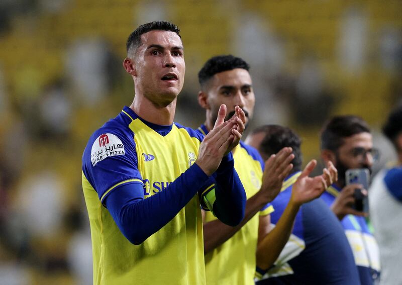 Cristiano Ronaldo joined Al Nassr in January after his release from Manchester United. Reuters
