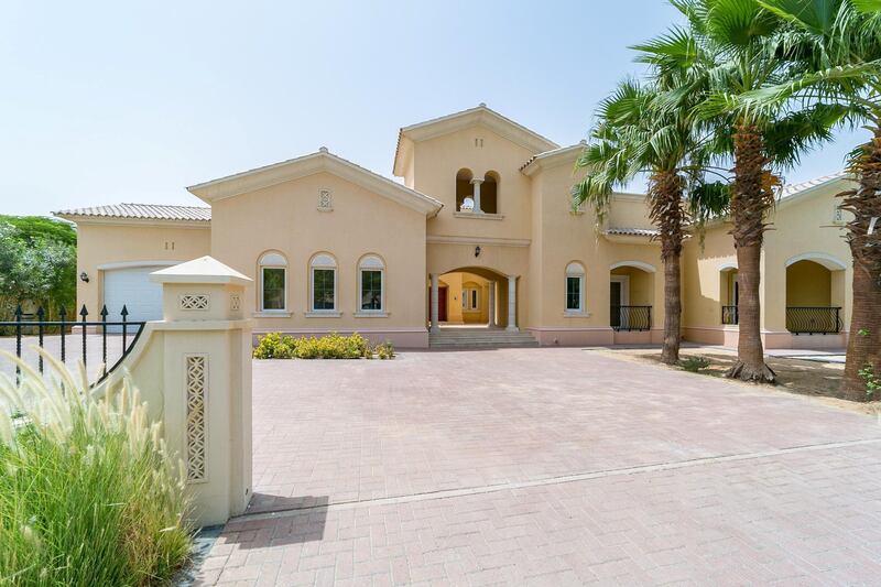 The property is set in a small development within Arabian Ranches. Courtesy LuxuryProperty.com