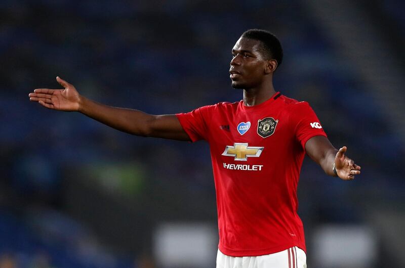 Paul Pogba - 9: Likes: setting up Fernandes, defending, attacking, dominating, smiling. Dislikes: standing still. Superb first half. Close him down and Fernandes will destroy opponents. Close Fernandes down and Pogba will.   PA