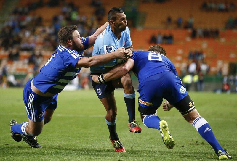 Kurtley Beale landed two penalties for New South Wales Waratahs on Saturday. Nic Bothma / EPA / April 5, 2014