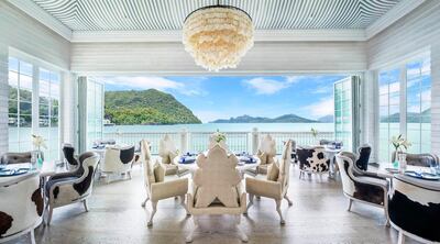 Kayu Puti South Terrace. Courtesy St Regis Langkawi