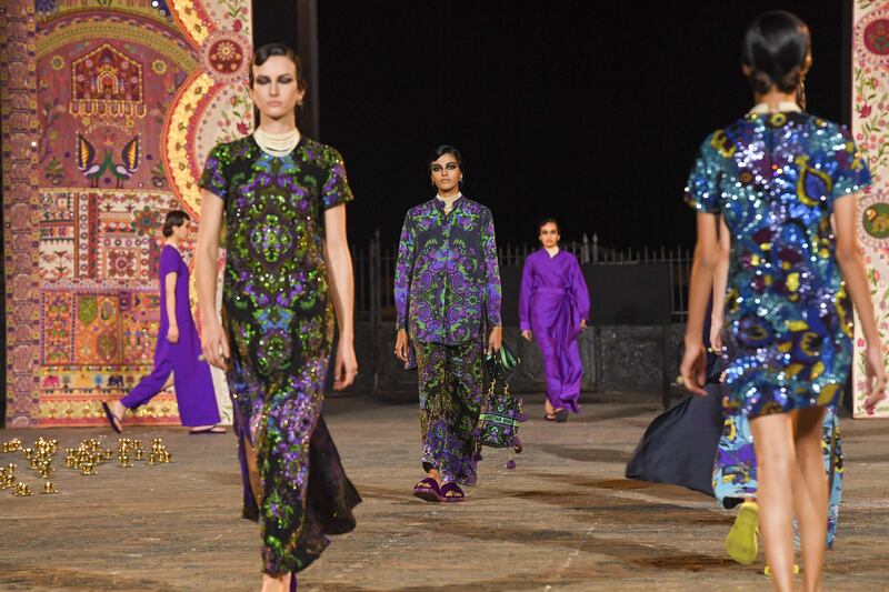 Rich colours pay homage to India's craftsmanship