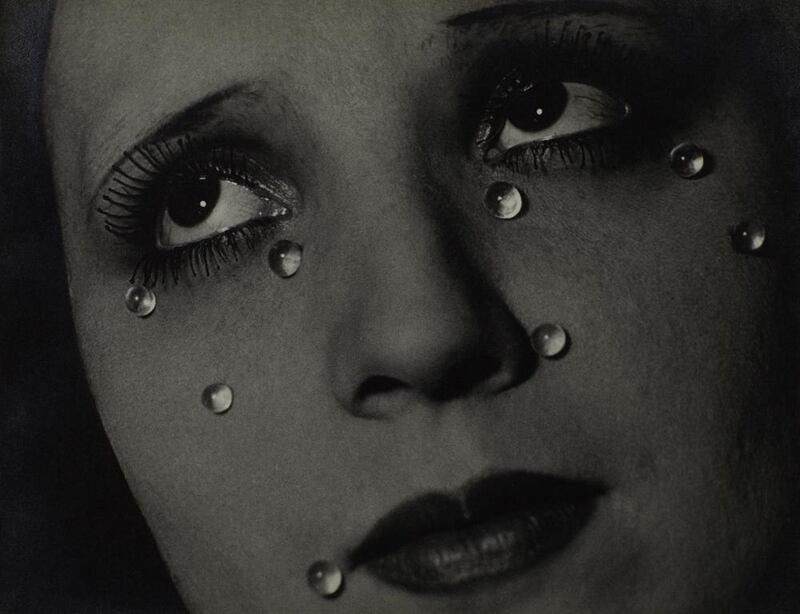 Man Ray’s photograph Glass Tears. Courtesy The Sir Elton John Photography Collection