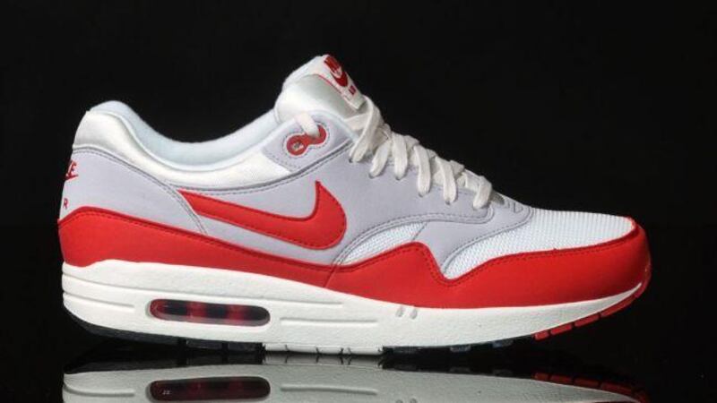 Inspired by architecture, the Air Max 1 was the first with a window in the sole. Courtesy Nike