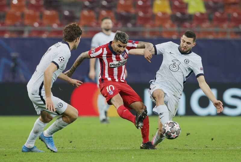 Mateo Kovacic - 6, Made some great runs forward and battled well, but the Croatian’s decision-making could have been better at times. Reuters