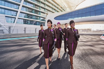 Etihad Airways cabin crew. Photo: Etihad