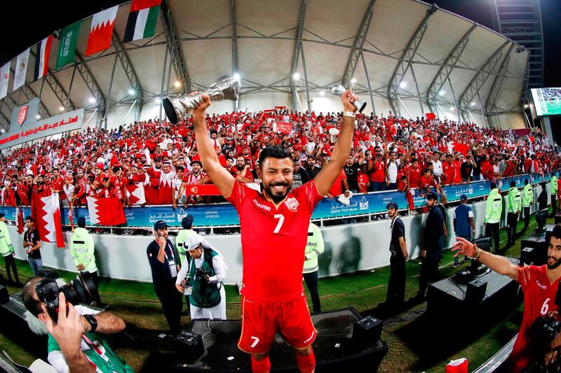 Bahrain midfielder Mohamed Abdulwahab. AFP