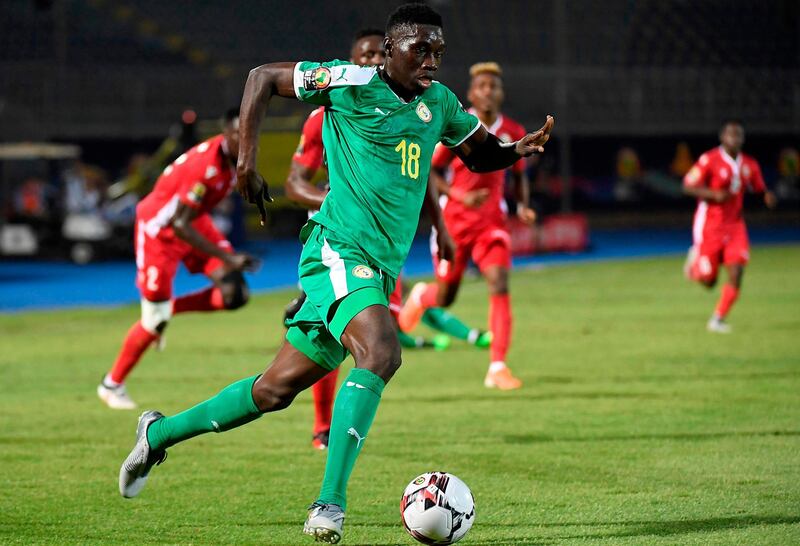 Watford have broken their transfer record to sign Ismaila Sarr from Rennes for a reported £32.3m. AFP