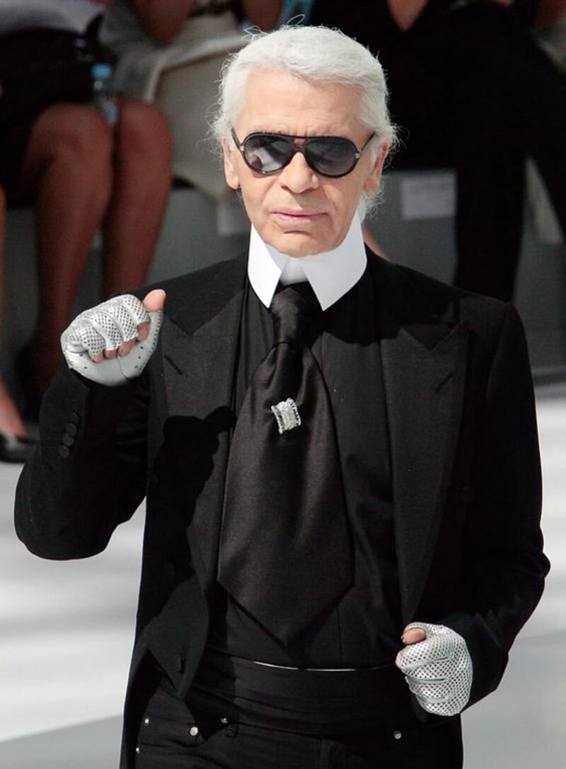 Karl Lagerfeld will be in Dubai for the Chanel show. Francois Guillot / AF