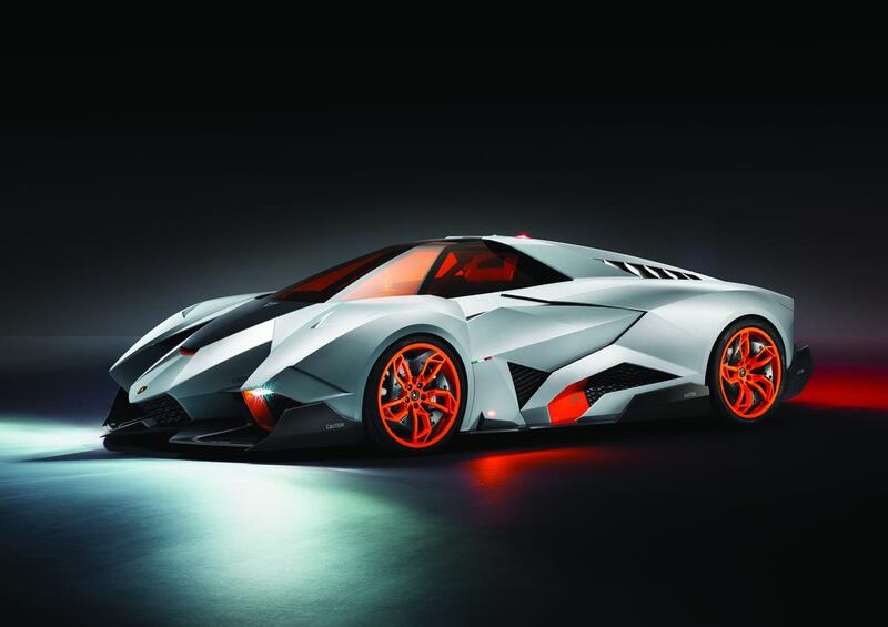 The Lamborghini Egoista. Courtesy of Automobili Lamborghini.