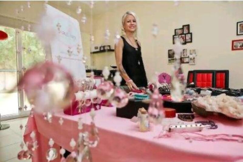 Laila Lambert, the founder of the New Age online boutique, Sparkle Fairy. Antonie Robertson / The National