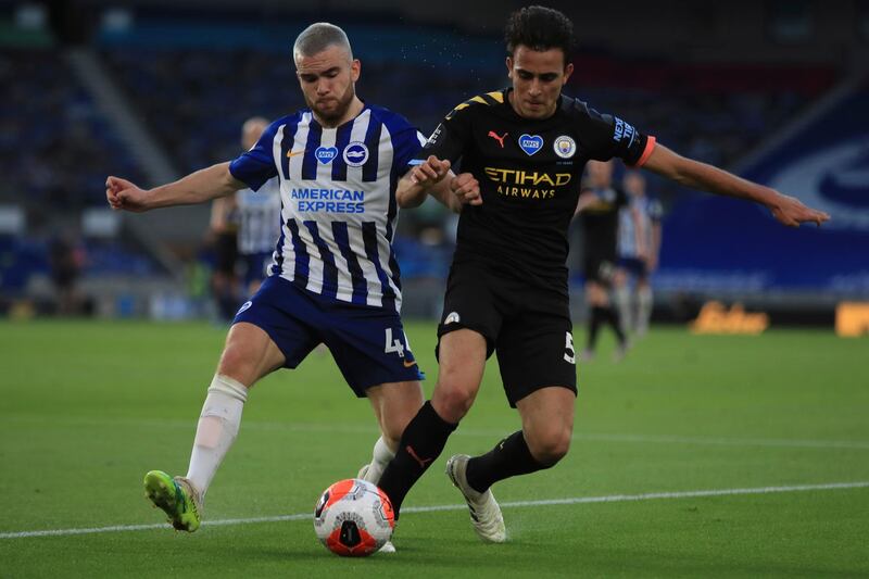 Eric Garcia – 7, Botched a chance for his first Premier League goal at an early corner, but the youngster enjoyed his trip to the South Coast. AP