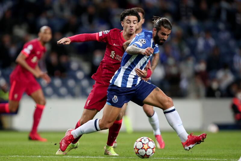 Sergio Oliveira - 4: The 29-year-old was irresponsible on the ball and did not challenge Liverpool’s supremacy. He was replaced by Aquino Cossa in the 67th minute. AP