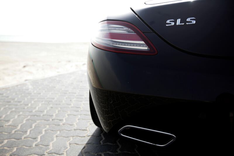 March 6, 2013 (Abu Dhabi) Mercedes-Benz SLS AMG Roadster Abu Dhabi March 10, 2013. (Sammy Dallal / The National)