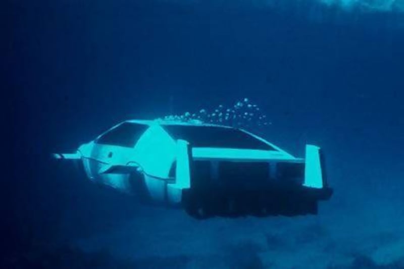The Lotus Esprit Series 1 "submarine" sports car that starred in the 007 movie The Spy Who Loved Me is up for auction in September. Courtesy RM Auctions