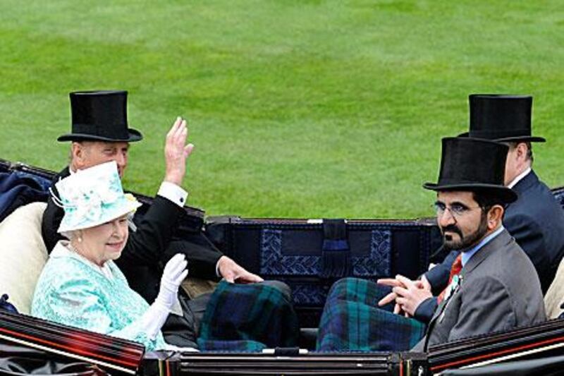 Sheikh Mohammed and the Queen's families enjoy a special relationship intertwined with their love for the horses.