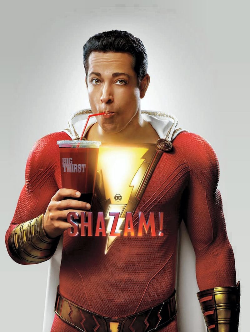 Zachary Levi as Shazam.
