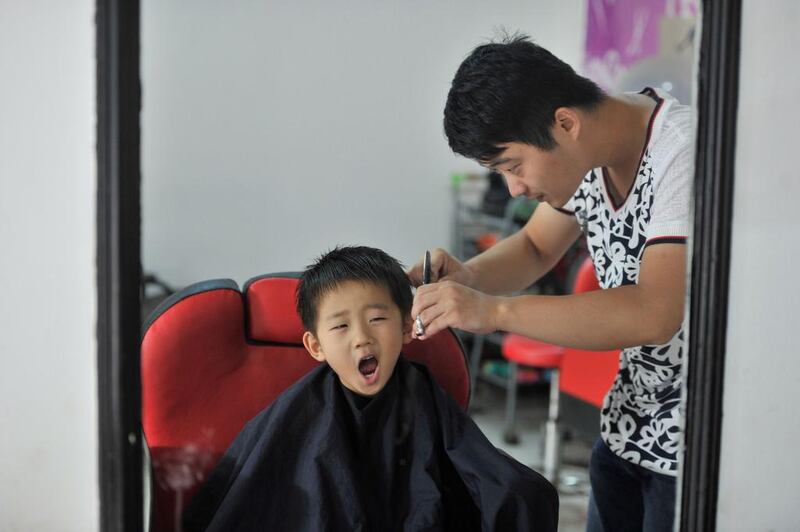 Much attention has already been given to Wuka. This camera follows him while he gets his hair cut as if he is a celebrity. Reuters