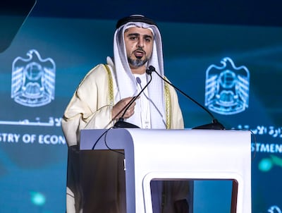Ahmed Al Zaabi, chairman of Abu Dhabi Department of Economic Development. Victor Besa / The National