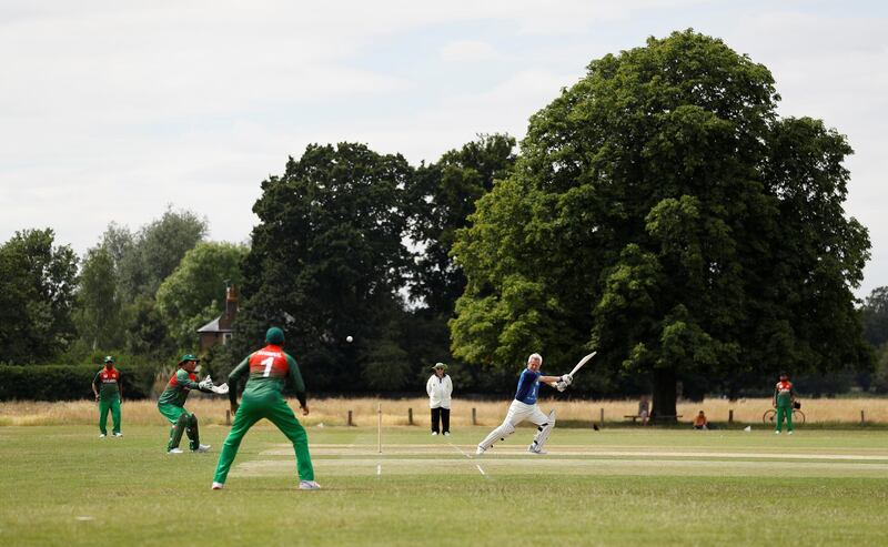 The tournament is being played in leafy parts of southern England.