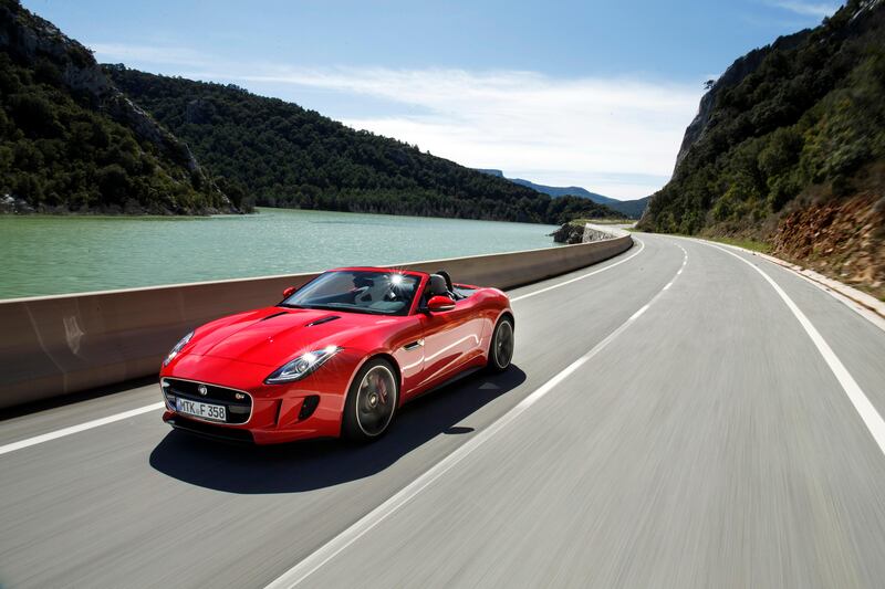 The new F-Type Jaguar (Courtesy Jaguar)