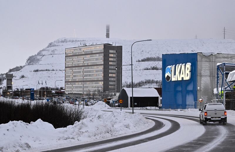 Mining company LKAB announced the discovery near the town of Kiruna, in the Arctic Circle. EPA