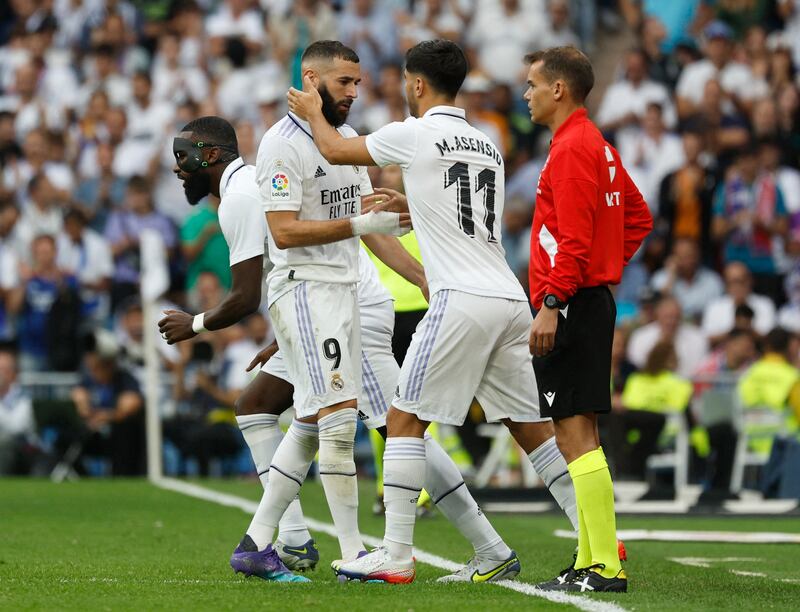 Marco Asensio - Brought on to use up time. Reuters