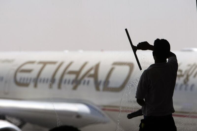 Etihad in 2013 grew its equity alliance to seven carriers. Jaime Puebla / The National