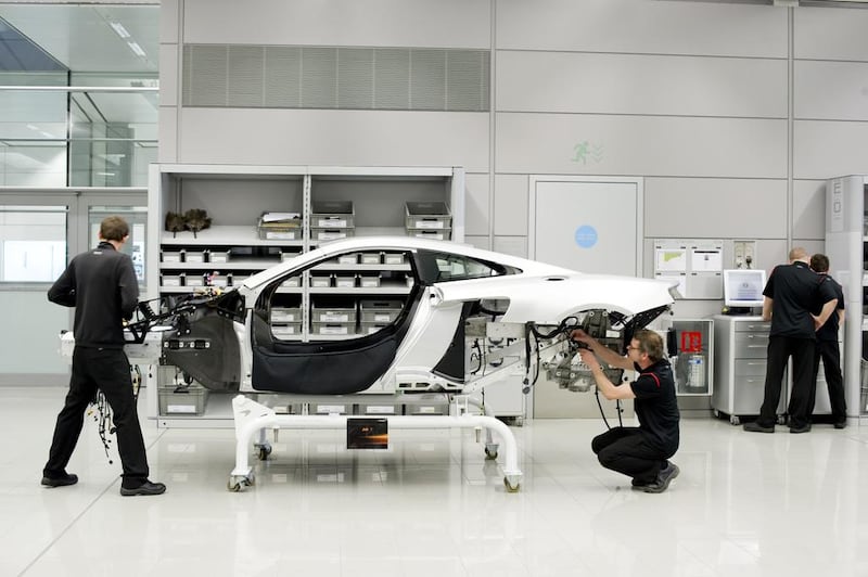McLaren hand-builds every component of its supercars. Courtesy: McLaren