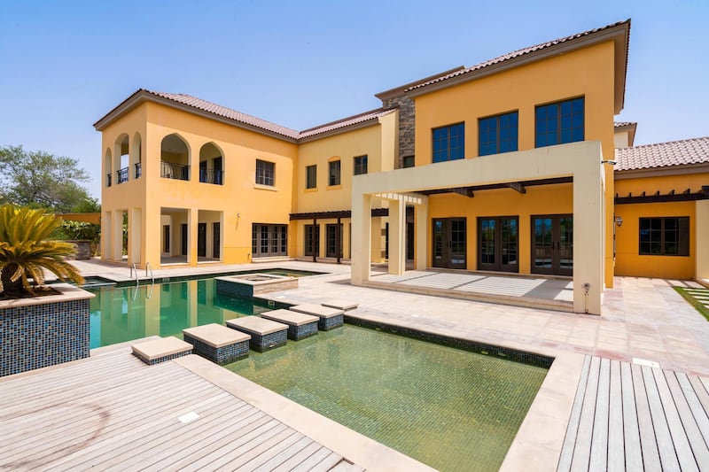 Spain? Italy? No, it's Redwood Avenue at Jumeirah Golf Estates in Dubai. Pictures courtesy LuxuryProperty.com