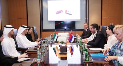 A Cepa between the UAE and Serbia will seek to improve bilateral non-oil trade by reducing or eliminating customs duties. Photo: Ministry of Economy