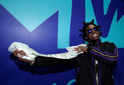 2017 MTV Video Music Awards – Arrivals – Inglewood, California, U.S., 27/08/2017 - Rapper Kodak Black. Picture taken August 27, 2017.  REUTERS/Mario Anzuoni