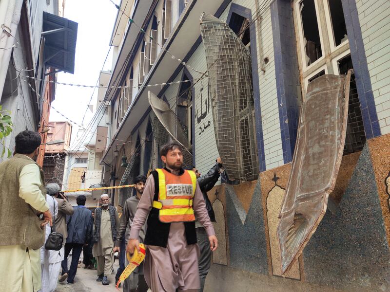 While no group immediately claimed responsibility for the bombing, ISIS and the Pakistani Taliban have carried out similar attacks in the region in the past. EPA