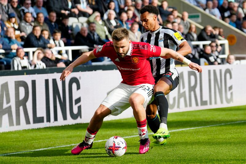 Luke Shaw 5: Under pressure down the left. Moved into midfield towards the end of the first half. Stupid tackle on Longstaff, which led to a free-kick and the second goal. Poor performance. AP