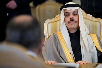 Saudi Arabia's Foreign Minister Prince Faisal bin Farhan Al Saud. EPA