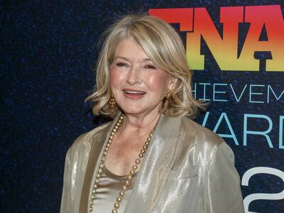 Martha Stewart, 82, was once a billionaire but her net worth is now estimated at $400 million. AP