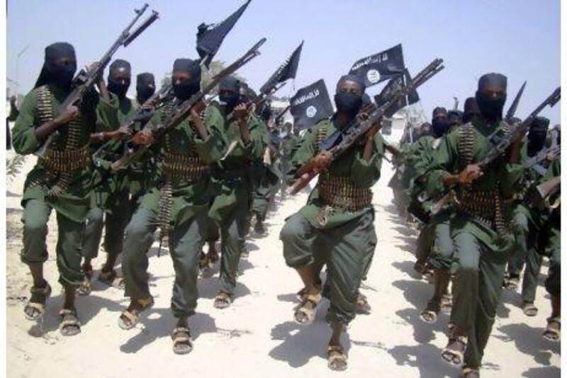 Al Shabab fighters near Mogadishu: the organisation is a 'growing threat to the US homeland', according to Republican Representative Peter King, chairman of the House Homeland Security committee. Mohamed Sheikh Nor / AP Photo
